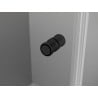 Mexen Mist-F Duo cabine de douche pliante gauche 75 x 70 cm, transparent, noir - 8A6-075L-070P-70-00