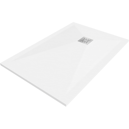 Mexen Stone+ receveur de douche rectangulaire en composite 80 x 70 cm, blanc - 44107080
