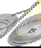 Mexen Eiva lavabo en verre à poser 39 x 39 cm, gris - 24163966