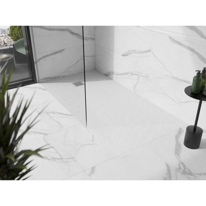 Mexen Stone+ receveur de douche rectangulaire en composite 180 x 70 cm, blanc - 44107018