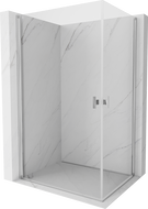 Mexen Mist-B Duo cabine de douche pivotante 100 x 80 cm, transparent, chrome - 8A2-100-080-01-00