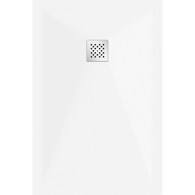 Mexen Stone+ receveur de douche composite rectangulaire 110 x 80 cm, blanc - 44108011