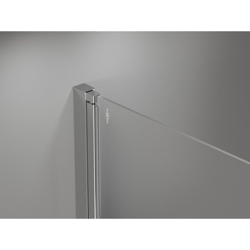 Mexen Mist-B Duo cabine de douche pivotante 95 x 90 cm, transparente, chrome - 8A2-095-090-01-00