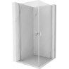 Mexen Mist-B Duo cabine de douche pivotante 95 x 90 cm, transparent, chrome - 8A2-095-090-01-00