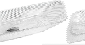 Mexen Tiva lavabo à poser en verre 46 x 33 cm, transparent - 24184600