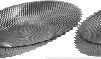 Mexen Zuri lavabo en verre sur plan 39 x 39 cm, noir - 24193970