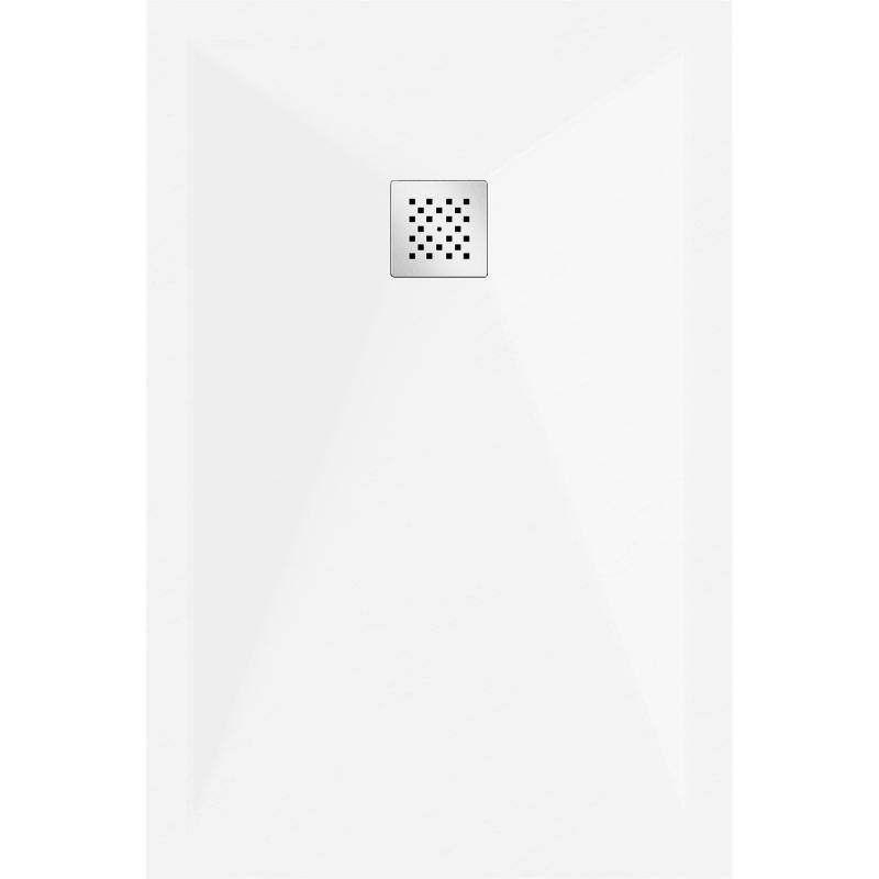 Mexen Stone+ receveur de douche rectangulaire en composite 130 x 80 cm, blanc - 44108013