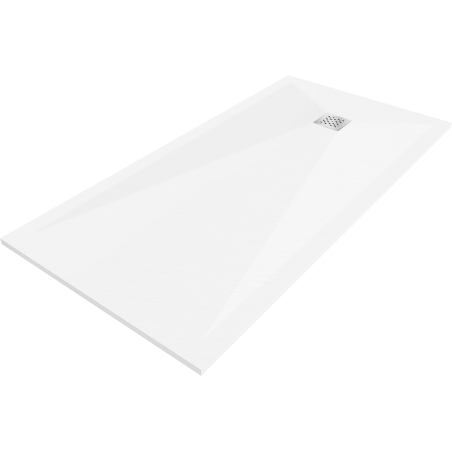 Mexen Stone+ receveur de douche en composite rectangulaire 180 x 80 cm, Blanc - 44108018