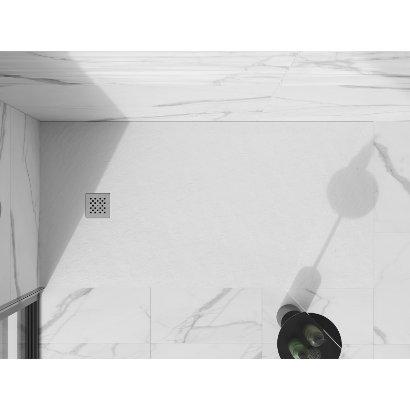 Mexen Stone+ receveur de douche en composite rectangulaire 180 x 80 cm, blanc - 44108018