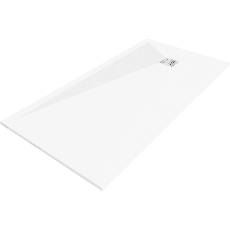 Mexen Stone+ receveur de douche en composite rectangulaire 200 x 80 cm, Blanc - 44108020
