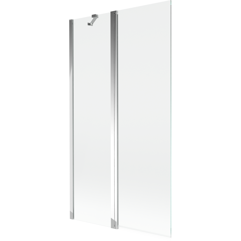 Mexen Mist pare-douche à 2 volets 100 x 150 cm, transparent, chromé - 8A9-100-011-01-00