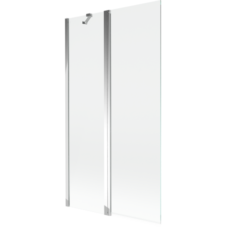 Mexen Mist pare-douche à 2 volets 100 x 150 cm, transparent, chromé - 8A9-100-011-01-00