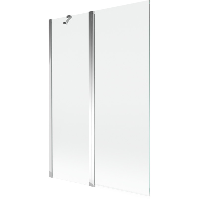 Mexen Mist paroi de baignoire à 2 volets 120 x 150 cm, transparent, chrome - 8A9-120-011-01-00
