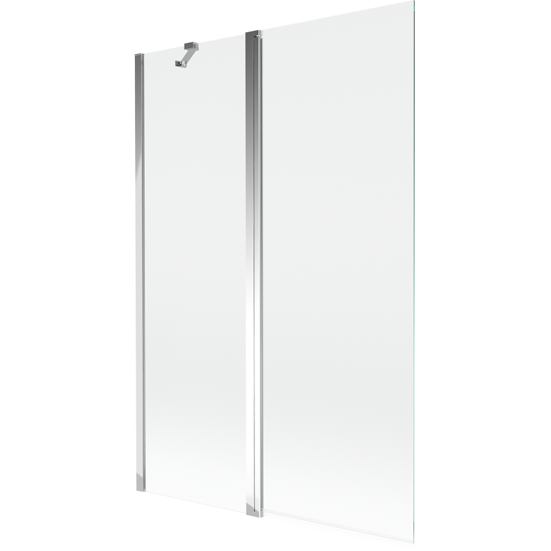 Mexen Mist paroi de douche 2 volets 120 x 150 cm, transparent, chrome - 8A9-120-011-01-00