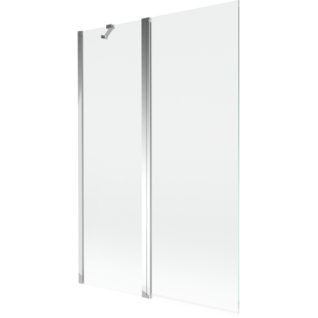 Mexen Mist paroi de douche 2 volets 120 x 150 cm, transparent, chrome - 8A9-120-011-01-00