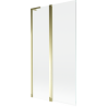 Mexen Mist L paroi de baignoire 2 battants 100 x 150 cm, transparent, doré - 8A9L-100-011-50-00
