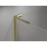 Mexen Mist L paroi de baignoire 2 battants 100 x 150 cm, transparent, doré - 8A9L-100-011-50-00