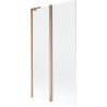 Mexen Mist L paroi de douche à 2 volets 100 x 150 cm, transparent, cuivre brossé - 8A9L-100-011-65-00