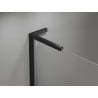 Mexen Mist L paroi de baignoire 2 volets 120 x 150 cm, transparent, noir - 8A9L-120-011-70-00