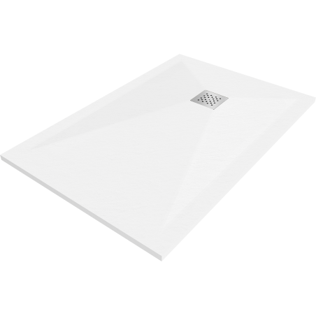 Mexen Stone+ receveur de douche en composite rectangulaire 100 x 90 cm, Blanc - 44109010