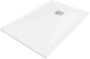 Mexen Stone+ receveur de douche en composite rectangulaire 100 x 90 cm, Blanc - 44109010