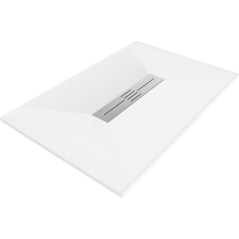 Mexen Toro receveur de douche rectangulaire SMC 100 x 70 cm, Blanc - 43107010
