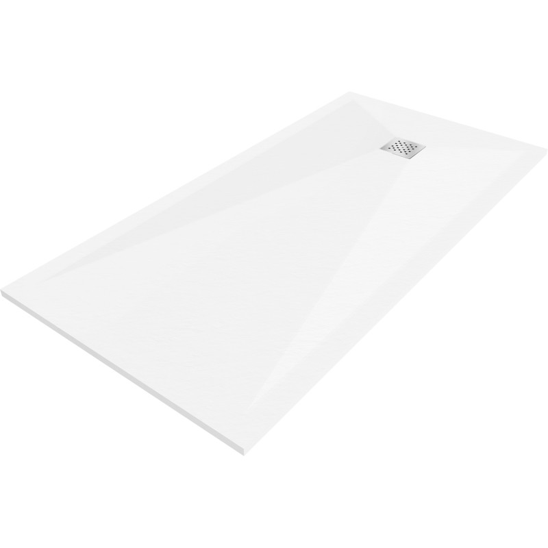 Mexen Stone+ receveur de douche rectangulaire composite 180 x 100 cm, blanc - 44101018
