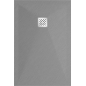 Mexen Stone+ receveur de douche en composite rectangulaire 90 x 70 cm, Gris-Béton - 44617090