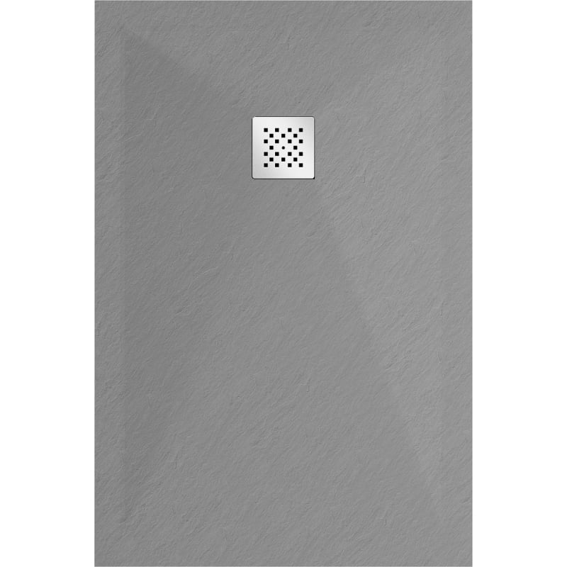 Mexen Stone+ receveur de douche composite rectangulaire 90 x 80 cm, gris-béton - 44618090