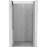 Mexen Mist porte de douche pivotante 80 cm, transparent, chrome - 8A7-080-000-01-00