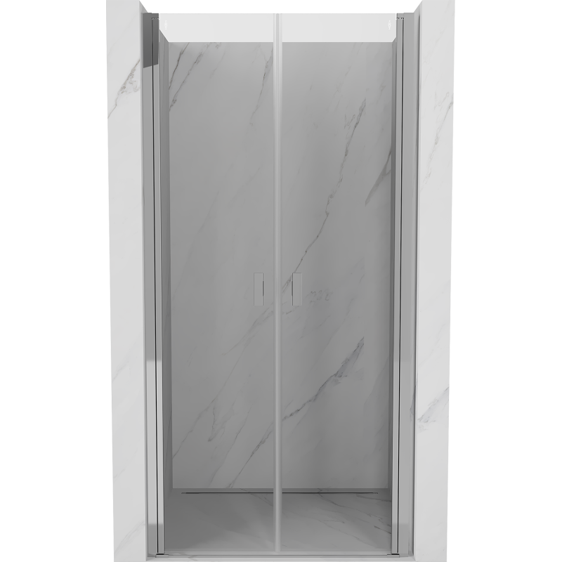 Mexen Mist porte de douche pivotante 120 cm, transparent, chrome - 8A7-120-000-01-00