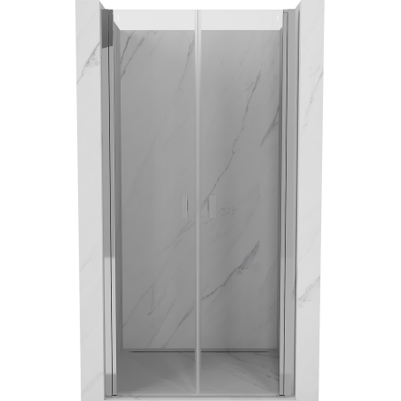 Mexen Mist porte de douche pivotante 120 cm, transparent, chrome - 8A7-120-000-01-00