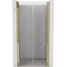Mexen Mist porte de douche pivotante 85 cm, transparent, doré - 8A7-085-000-50-00