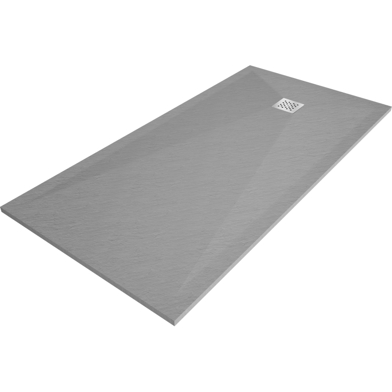 Mexen Stone+ receveur de douche composite rectangulaire 160 x 80 cm, gris-béton - 44618016