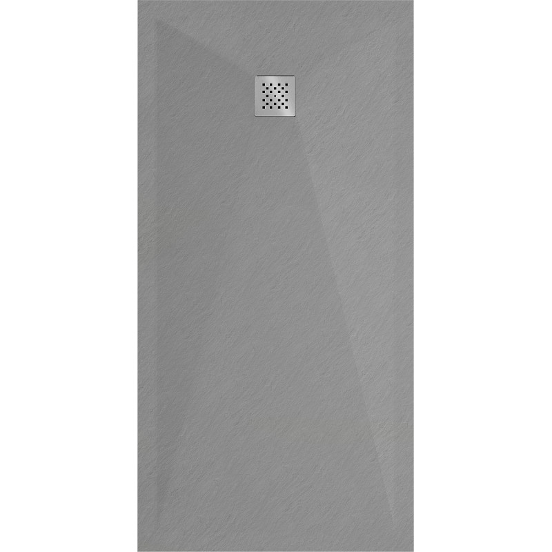 Mexen Stone+ receveur de douche rectangulaire en composite 160 x 80 cm, gris-béton - 44618016