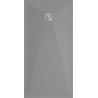 Mexen Stone+ receveur de douche composite rectangulaire 160 x 80 cm, gris-béton - 44618016