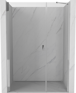 Mexen Mist-B porte de douche pivotante 100 cm, transparent, chrome - 8A2-100-001-01-00