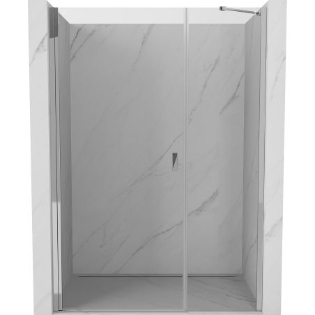 Mexen Mist-B portes de douche pivotantes 115 cm, transparent, chrome - 8A2-115-001-01-00