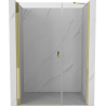 Mexen Mist-B porte de douche pivotante 100 cm, transparent, doré - 8A2-100-001-50-00
