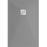 Mexen Stone+ receveur de douche rectangulaire composite 100 x 90 cm, gris-béton - 44619010