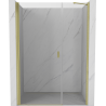Mexen Mist-B porte de douche pivotante 105 cm, transparent, or brossé - 8A2-105-001-55-00