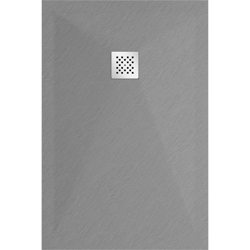 Mexen Stone+ receveur de douche rectangulaire en composite 110 x 90 cm, gris-béton - 44619011