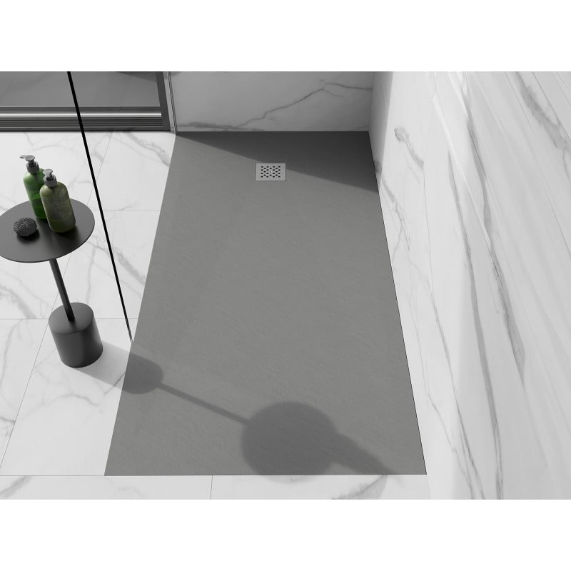 Mexen Stone+ receveur de douche rectangulaire en composite 160 x 90 cm, gris-béton - 44619016