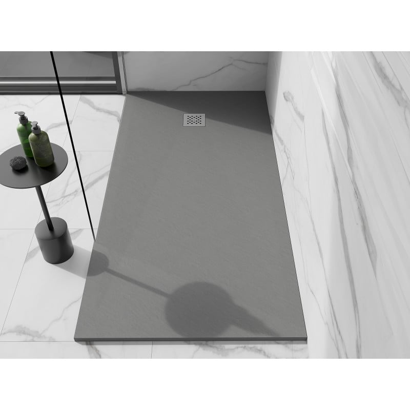 Mexen Stone+ receveur de douche composite rectangulaire 180 x 90 cm, gris-béton - 44619018