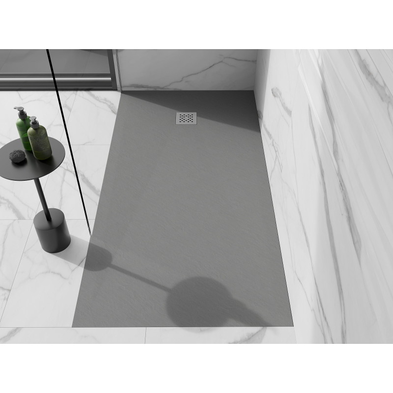 Mexen Stone+ receveur de douche composite rectangulaire 200 x 90 cm, gris-béton - 44619020