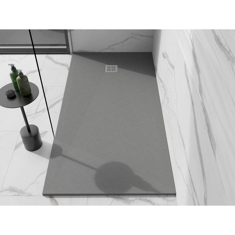 Mexen Stone+ receveur de douche composite rectangulaire 200 x 90 cm, gris-béton - 44619020