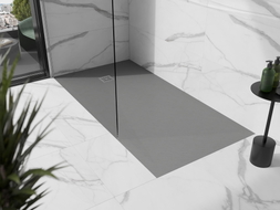 Mexen Stone+ receveur de douche composite rectangulaire 200 x 90 cm, gris-béton - 44619020
