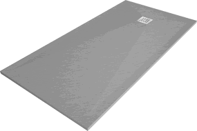 Mexen Stone+ receveur de douche en composite rectangulaire 160 x 100 cm, Gris-Béton - 44611016