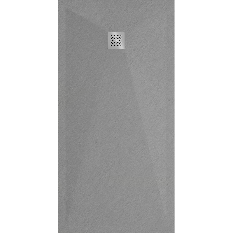 Mexen Stone+ receveur de douche composite rectangulaire 200 x 100 cm, gris-béton - 44611020