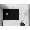 Mexen Stone+ receveur de douche composite rectangulaire 80 x 70 cm, noir - 44707080